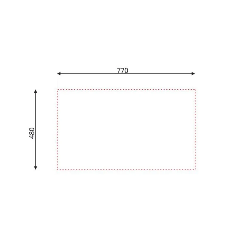 Lavello incasso in acciaio inox satinato gocciolatoio sinistro 79x50 cm - Samet Classic 273