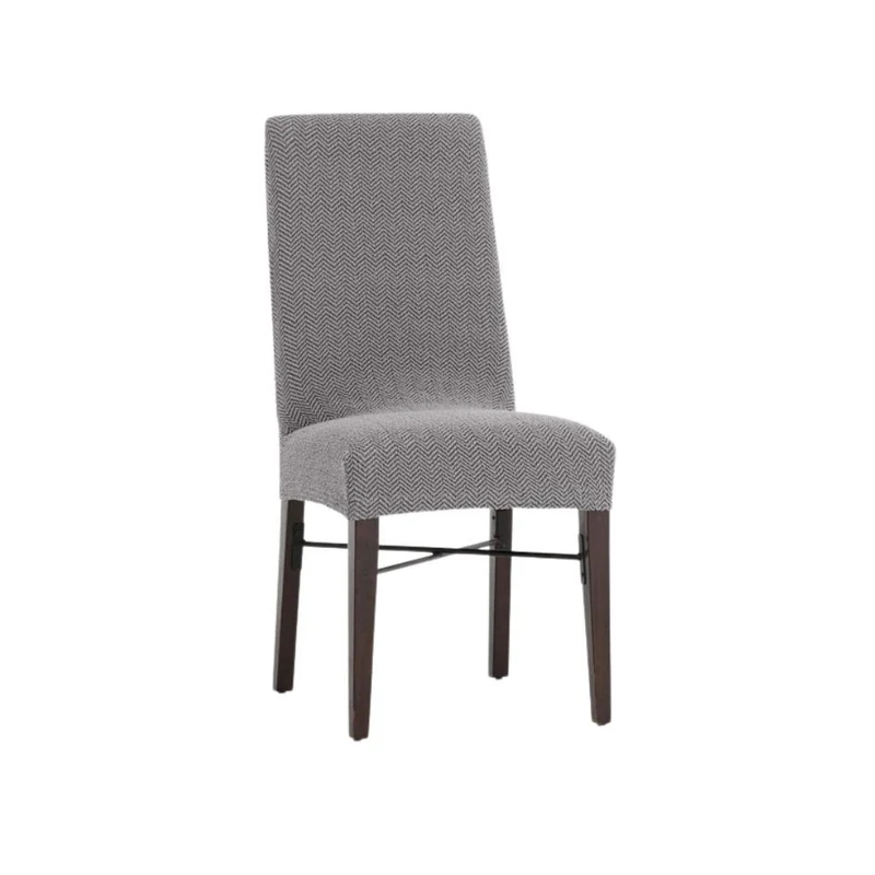 Coprisedia tessuto elastico colore grigio - Jaz