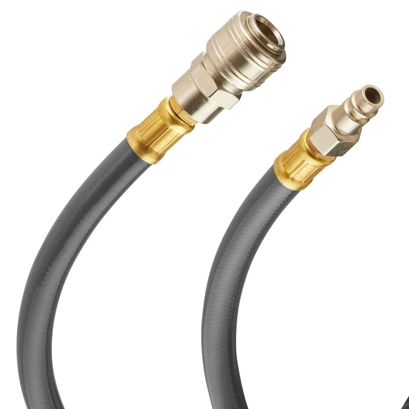 Enrouleur automatique de tuyau d'air comprimé 10 m avec raccord rapide 08_0000256