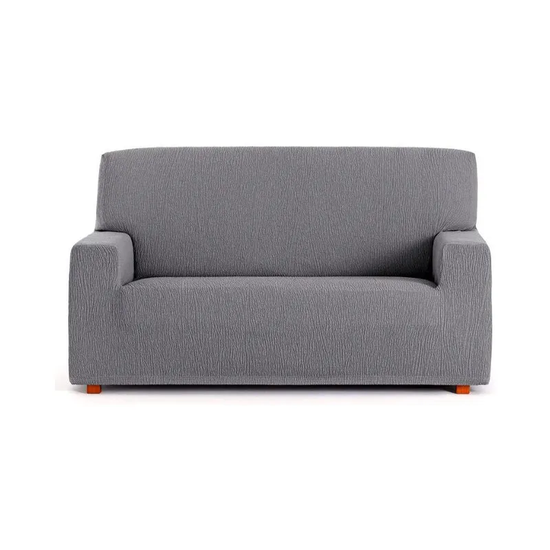 Copridivano elastico 3 posti grigio 180/210 cm Troya