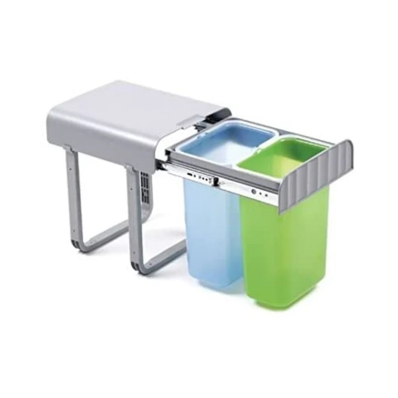 Pattumiera estraibile con due secchi da 8 lt - Aladin2