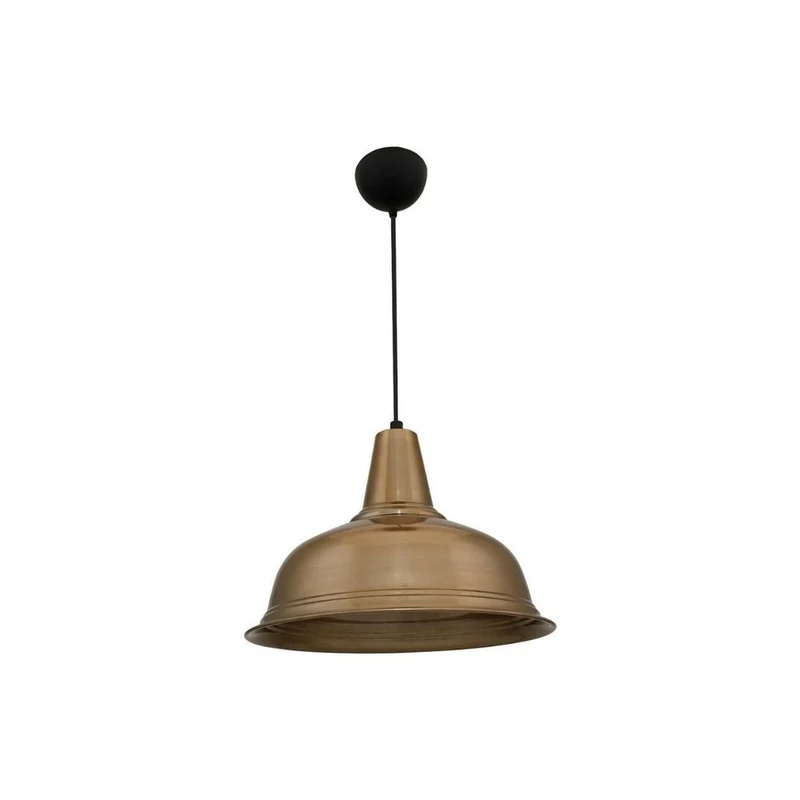 Lampada a sospensione 90h con diffusore color bronzo