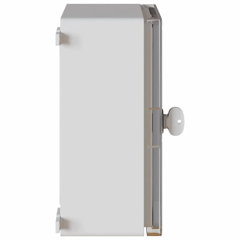 Armoire de contrôle moderne rangement intérieur extérieur 47 x 20 x 60 cm en plastique gris 02_0058206