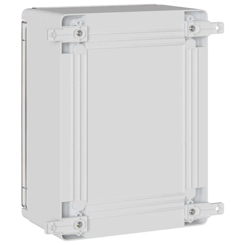 Armoire de contrôle moderne rangement intérieur extérieur 47 x 20 x 60 cm en plastique gris 02_0058206