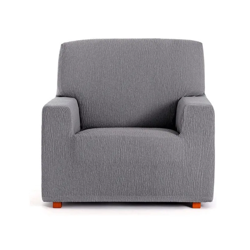 Copripoltrona elastico grigio 80/110 cm Troya