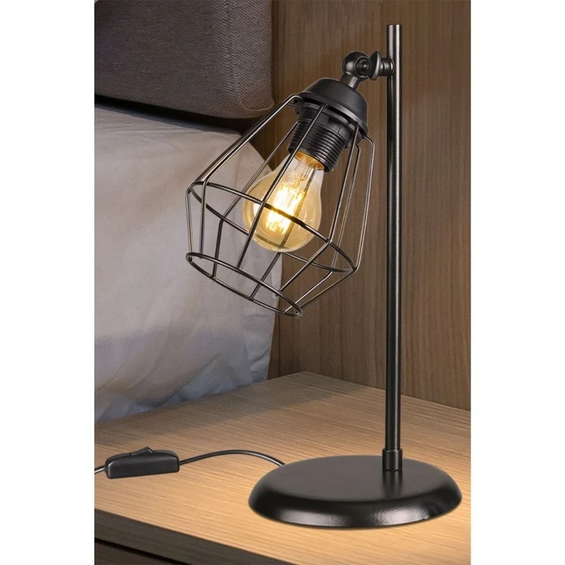 Lampada da tavolo colore nero - EkinoKs