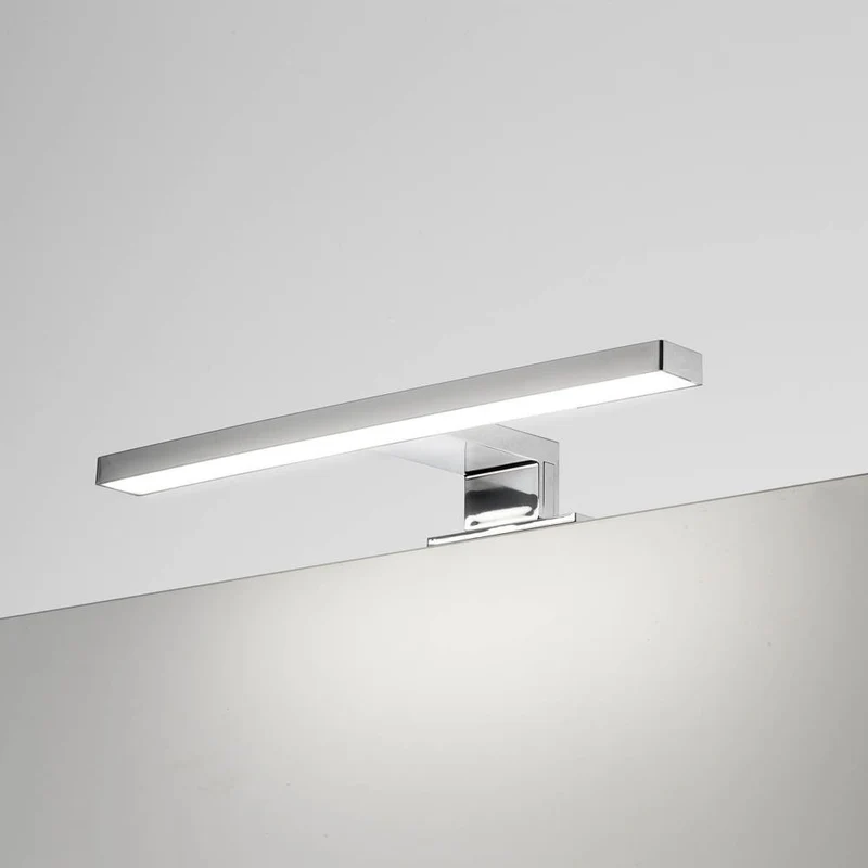 Lampada LED per bagno cromata 300 mm 5W - Kyra