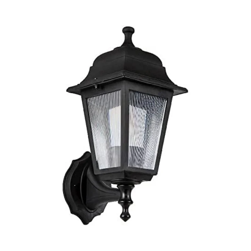 Lampada a parete colore nero abs triangolare MDL2826