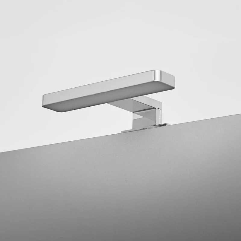 Lampada LED per bagno cromata 200 mm 6,5 watt - Brex
