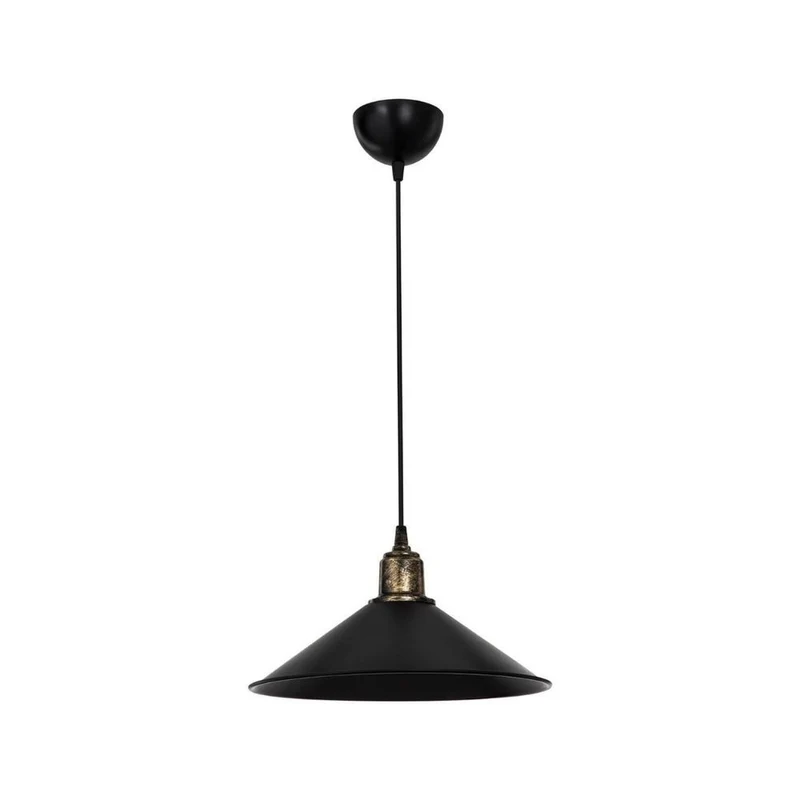 Lampada a sospensione colore nero 62H cm - Bluc