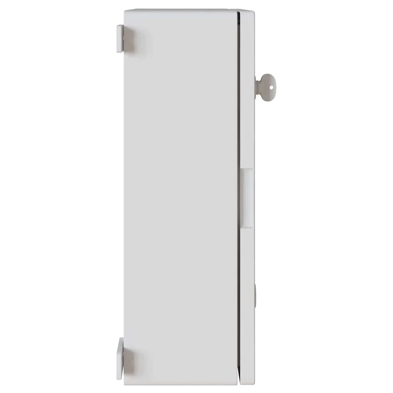 Armoire de contrôle moderne rangement intérieur extérieur 47 x 20 x 60 cm en plastique gris 02_0058200