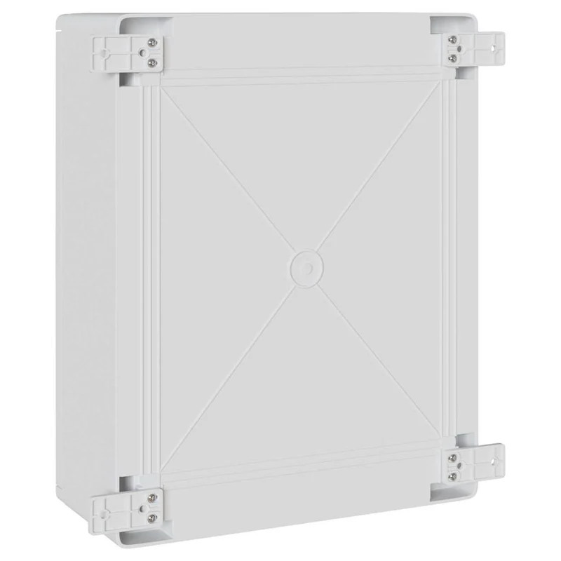 Armoire de contrôle moderne rangement intérieur extérieur 47 x 20 x 60 cm en plastique gris 02_0058200