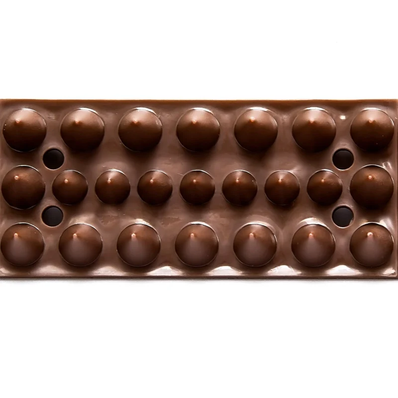Lot de 4 panneaux de piques anti-oiseaux protection balcon 49 x 4,2 cm en plastique brun 13_0003159
