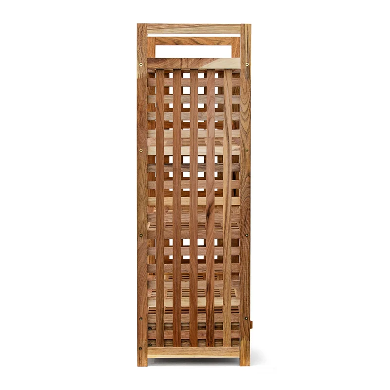 Étagère à chaussures rustique pour entrée 80 x 30 x 100 cm avec tiroir pratique ambiance cosy en bois clair 13_0005186