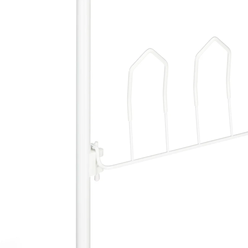 Range-chaussures suspendu moderne 4 niveaux 80 x 20 x 60 cm pratique gain de place en plastique noir 13_0006873