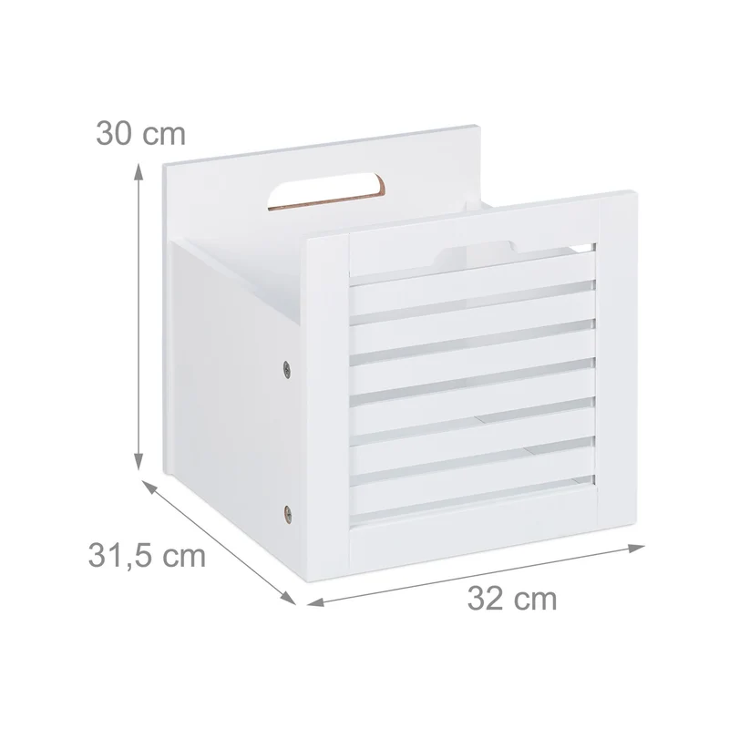 Banc commode avec espace de rangement 120 x 40 x 45 cm assise confortable style campagnard en bois blanc 13_0008137