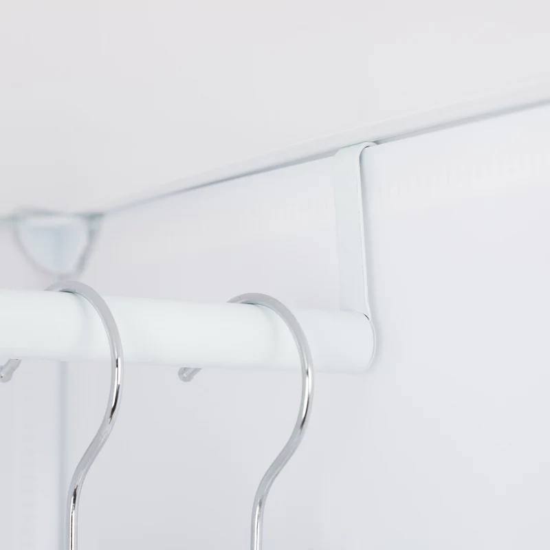 Etagère emboîtable pour enfants organisée adaptée 80 x 30 x 120 cm en matériau stable blanc 13_0007263