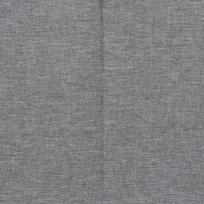 Lot de 2 boîtes de rangement pliantes modernes pratique 34 x 43 x 43 cm en polyester gris 13_0009791