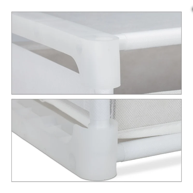 Étagère modulable 6 compartiments pratique séparateur de pièces 90 x 30 x 90 cm en MDF blanc 13_0011483