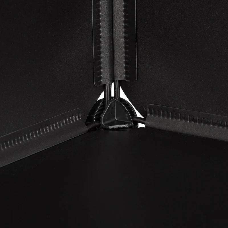 Étagère à chaussures modulable petite entrée 12 compartiments rangement optimal design épuré en plastique noir 13_0010977