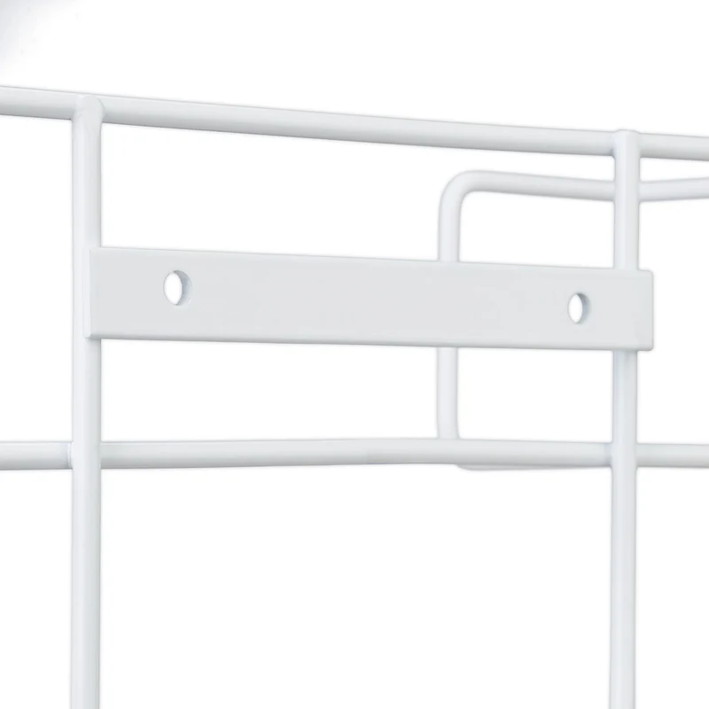 Lot de 2 distributeurs de gants mural pratique rangement hygiénique 22 x 12 x 8 cm en plastique blanc 13_0010424