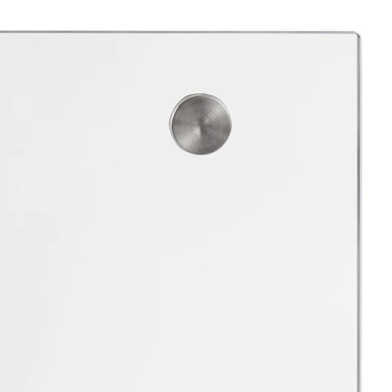 Crédence de cuisine protection murale en verre transparent 70 x 50 cm esthétique et facile à nettoyer en verre transparent 13_0009463