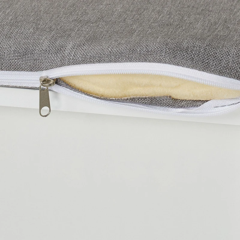 Banc à chaussures pratique et décoratif 48 x 104 x 30 cm avec assise confortable en panneaux de particules gris 13_0017087