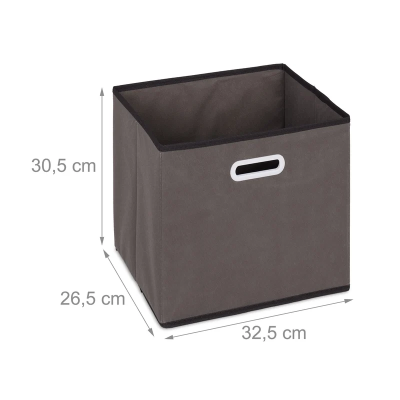 Etagère modulable pratique pour rangement 60 x 30 x 120 cm en bois gris 13_0011465