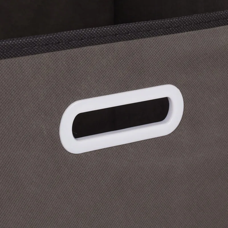 Etagère modulable pratique pour rangement 60 x 30 x 120 cm en bois gris 13_0011465