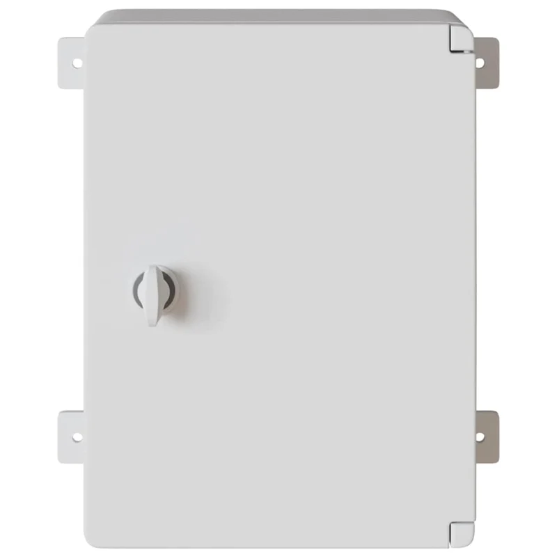 Armoire de contrôle moderne rangement intérieur extérieur 47 x 20 x 60 cm en plastique gris 02_0058195