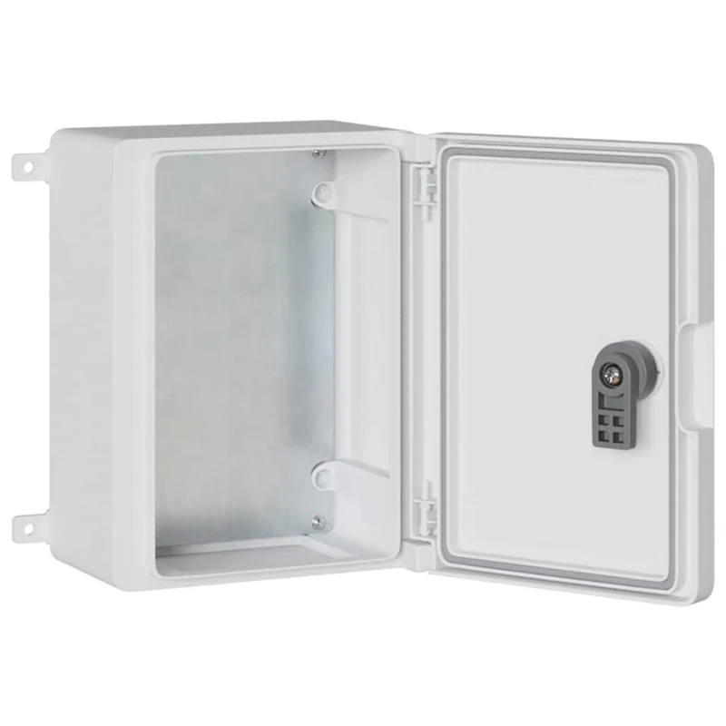 Armoire de contrôle moderne design épuré 47 x 20 x 60 cm en plastique ABS gris 02_0058191