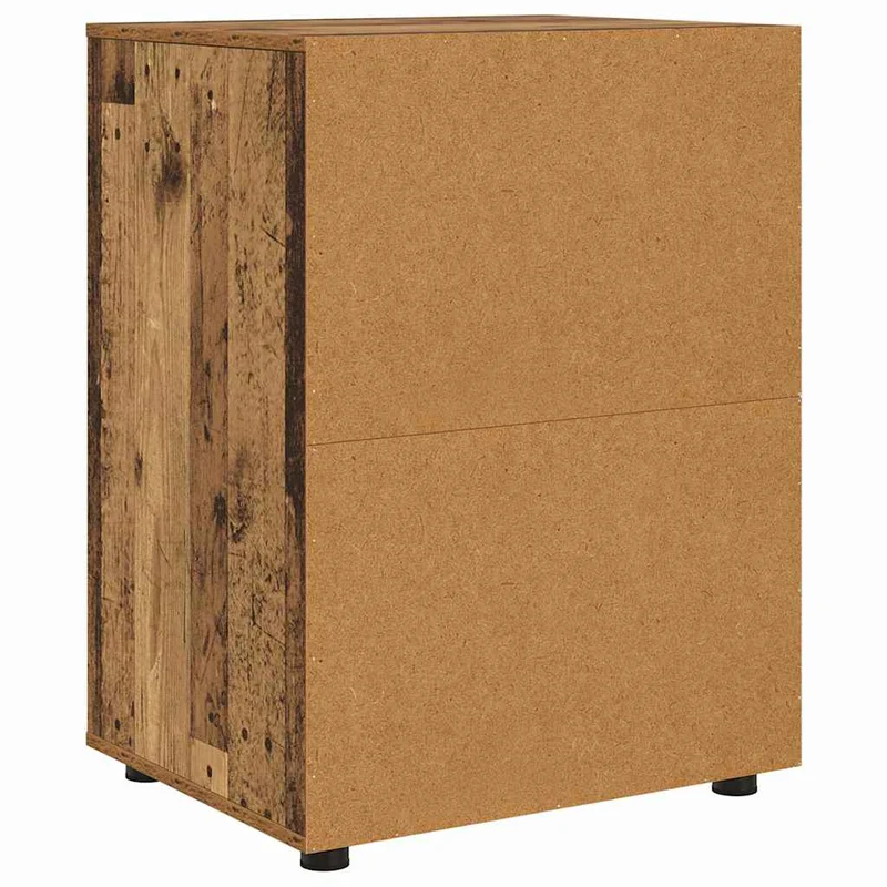 Armoire de rangement avec tiroirs espace de rangement 60 x 48 x 81 cm en bois d'ingénierie bois ancien 02_0054639