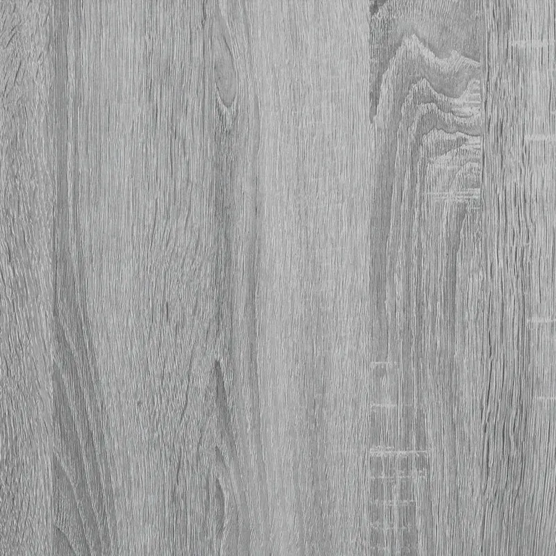 Lot de 2 armoires murales design polyvalent rangement 75 x 18 x 16,5 cm en bois d'ingénierie gris 02_0049407