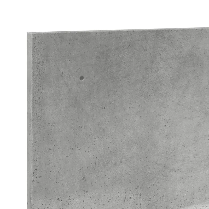 Armoire murale flottante moderne rangement gain de place 70 x 16,5 x 30 cm en bois d'ingénierie gris béton 02_0050580