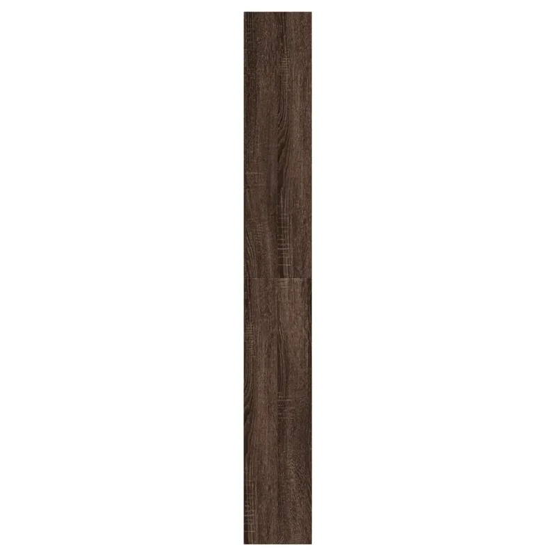 Armoire à chaussures design compacte espace réduit 60 x 21 x 163 cm rangement pratique en bois d'ingénierie marron 02_0049397