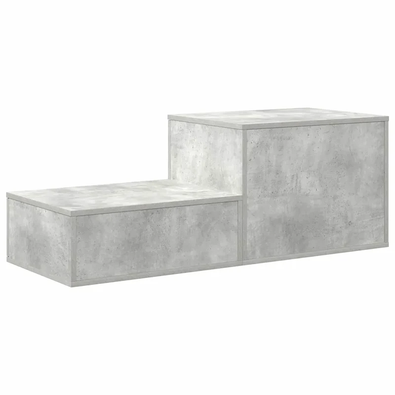 Armoire de rangement moderne salle à manger 108 x 41 x 40 cm durable et pratique en bois d'ingénierie gris béton 02_0052121
