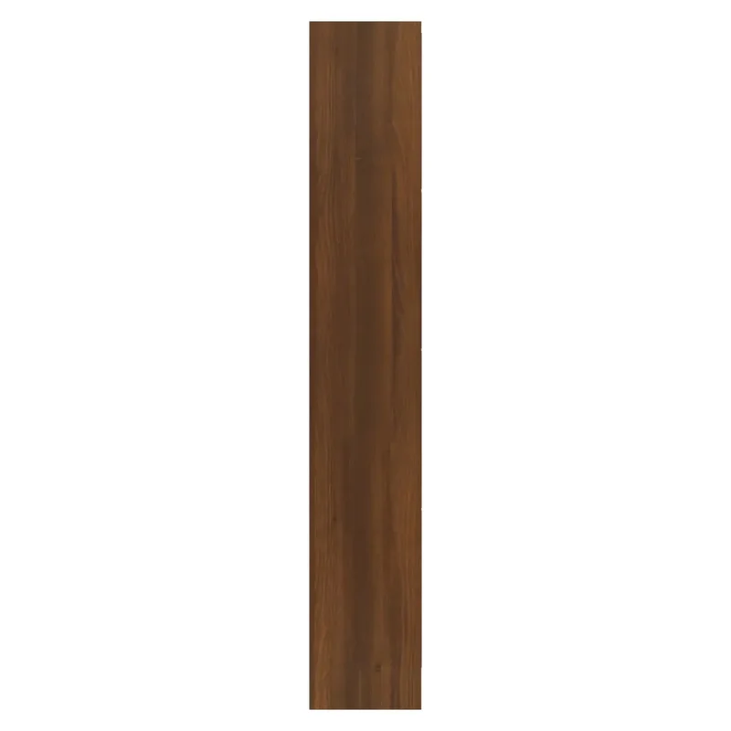 Armoire à chaussures moderne avec tiroirs rabattables 63 x 24 x 147 cm en bois d'ingénierie chêne marron 02_0047070
