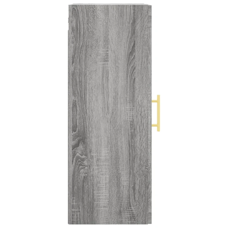 Armoire murale design moderne rangement 34,5 x 34 x 90 cm en bois d'ingénierie sonoma gris 02_0048684