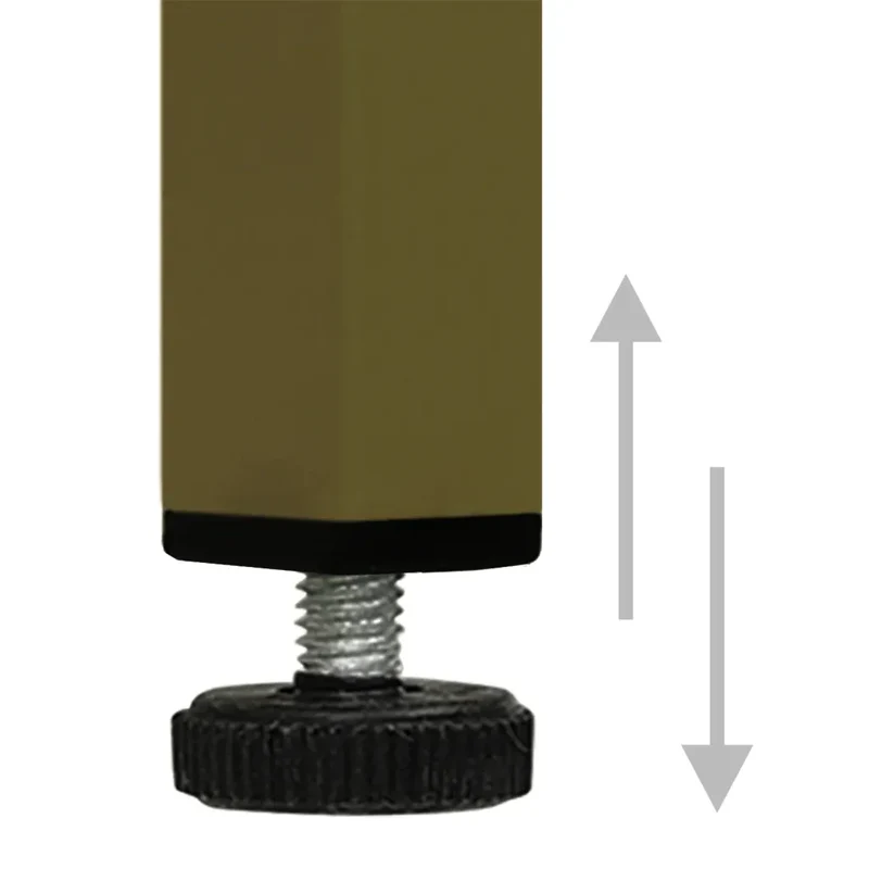 Armoire de rangement pratique 42,5 x 35 x 101,5 cm solide avec tiroirs extensibles en acier vert olive 02_0046868