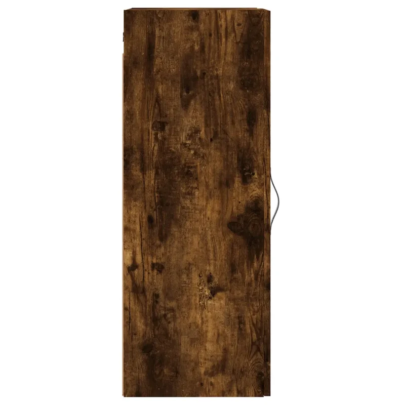Armoire murale élégante rangement 34,5 x 34 x 90 cm en bois d'ingénierie chêne fumé 02_0049302