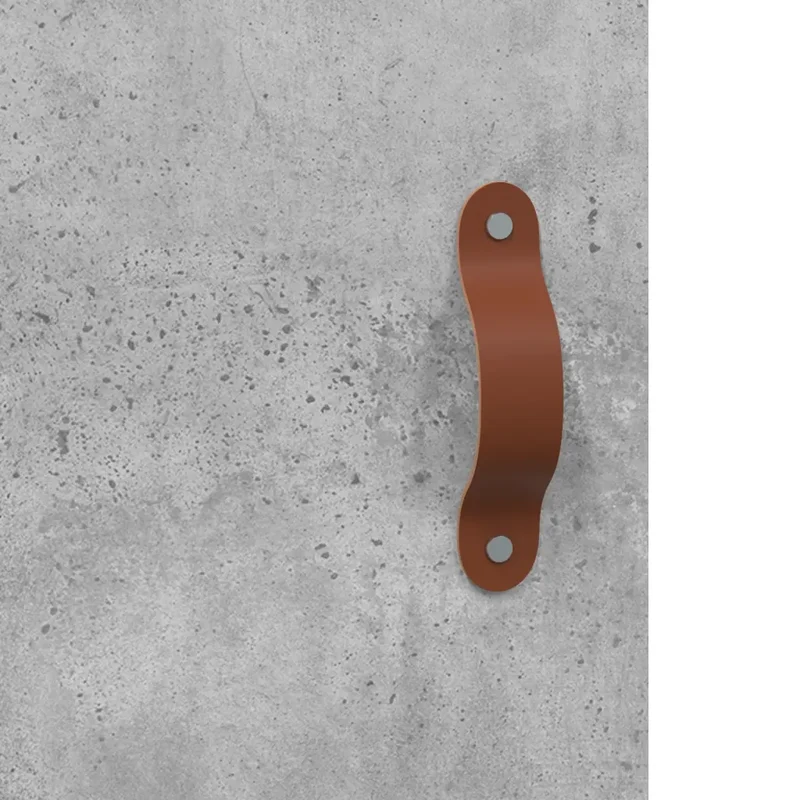 Lot de 2 armoires murales design pratique rangement 69,5 x 34 x 90 cm en bois d'ingénierie gris béton 02_0055345