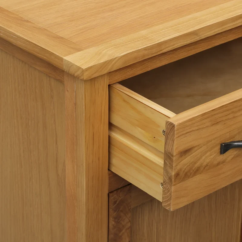 Armoire à chaussures 76 x 37 x 105 cm avec 4 étagères rangement moderne chambre couloir en bois chêne 02_0046313