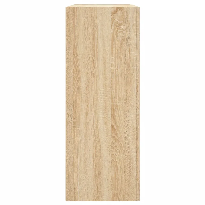 Armoire murale design élégant espace de rangement 69,5 x 34 x 90 cm en bois d'ingénierie chêne sonoma 02_0048926