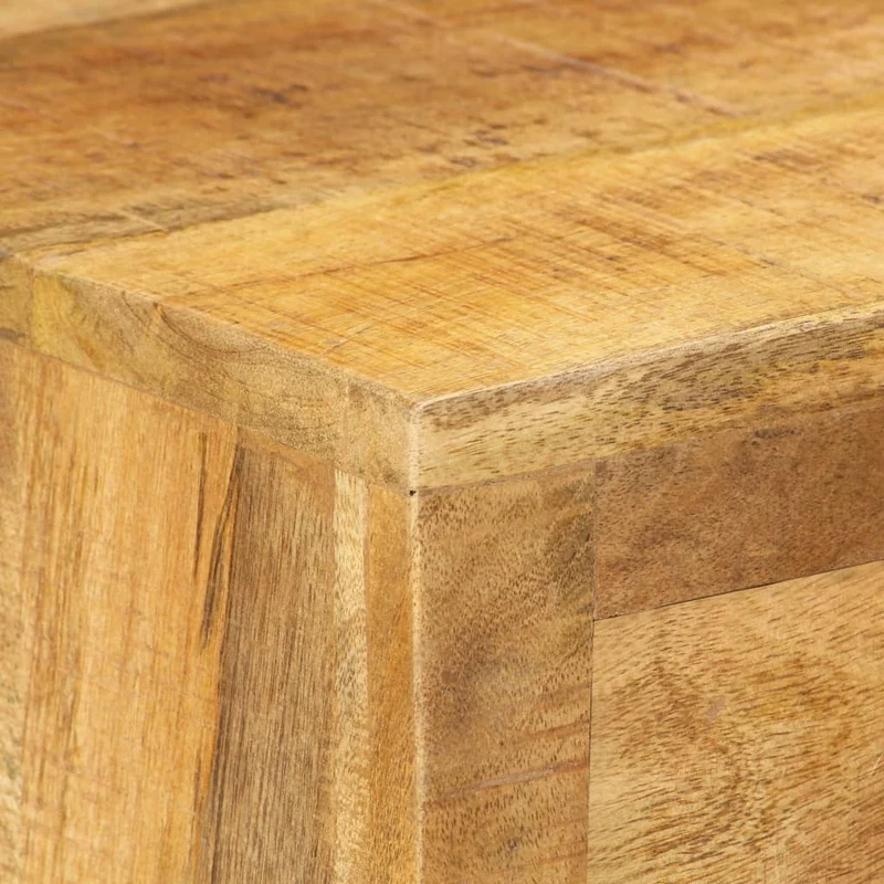 Armoire à chaussures range chaussures rangement meuble entrée couloir salon 86 x 35 x 55 cm bois de manguier solide brun 02_0021397