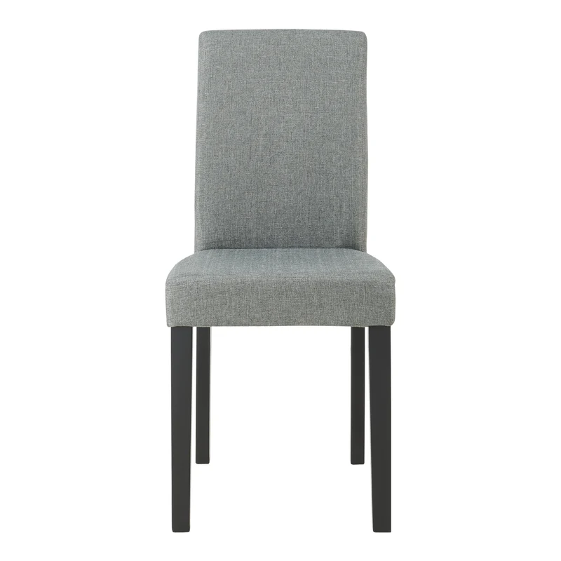 Lot de 6 chaises de salle à manger gris clair 03_0009898
