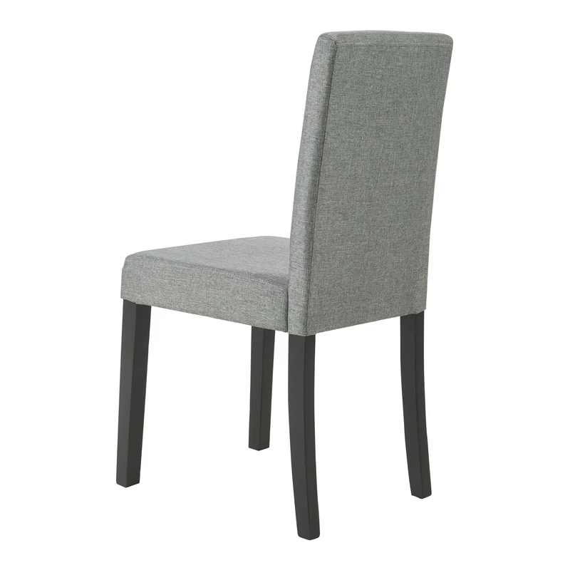 Lot de 6 chaises de salle à manger gris clair 03_0009898
