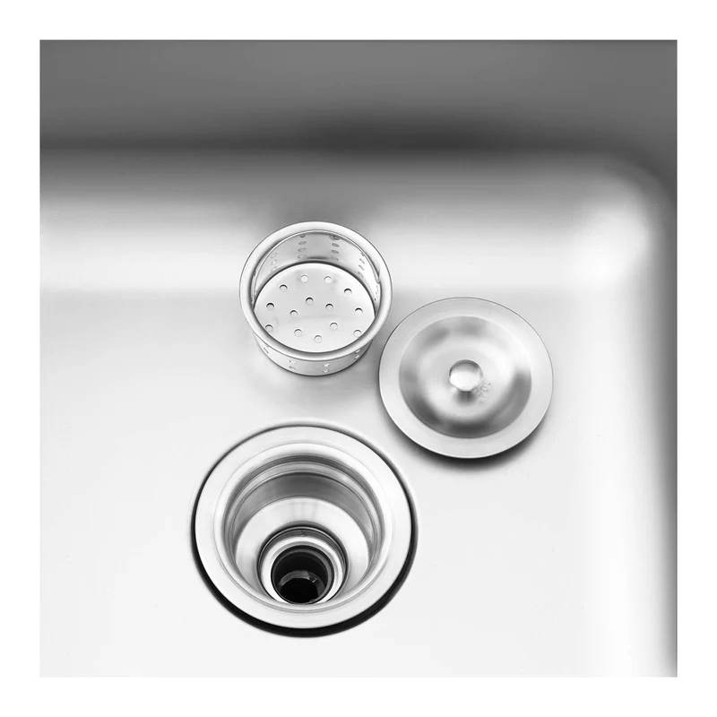 Plonge sur meuble 1 bac inox acier inoxydable 500 x 400 x 240 mm 14_0005018