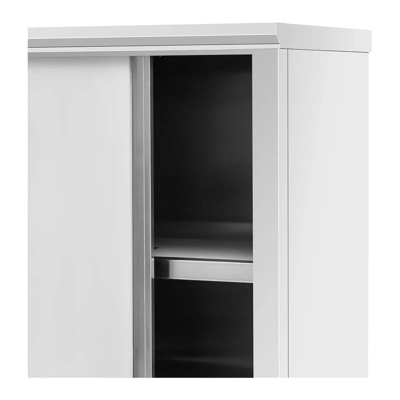 Armoire 120 x 50 x 180 cm 4 étagères jusqu'à 200 kg armoire chambre armoire dressing acier inoxydable 14_0005157