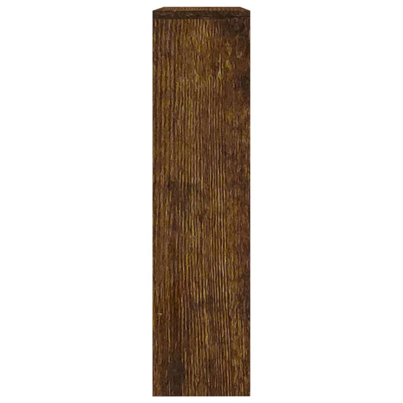 Armoire à chaussures range chaussures rangement meuble entrée couloir salon miroir à 2 niveau x 63 x 17 x 67 cm brun 02_0021893