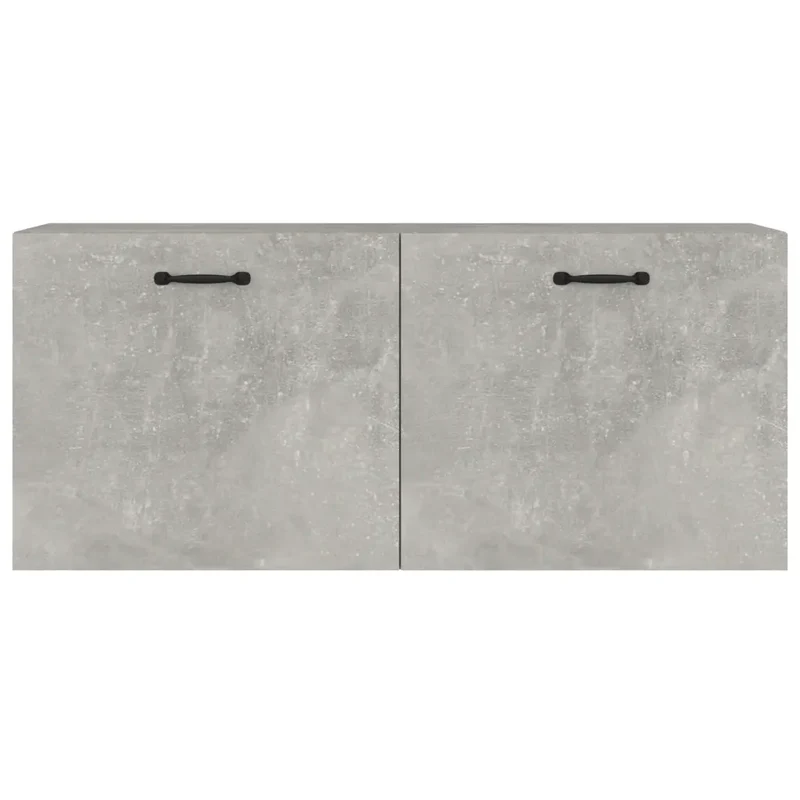 Armoire murale rangement espace design moderne 80 x 36 x 35 cm en bois gris béton 02_0048056